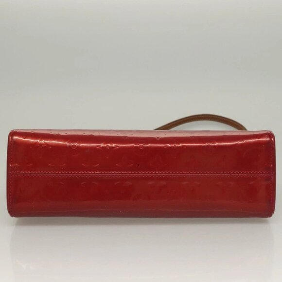 LOUIS VUITTON Vernis Roxbury Drive Hand Bag 2way Red M91987 LV Auth bs28210 - Picture 6 of 16